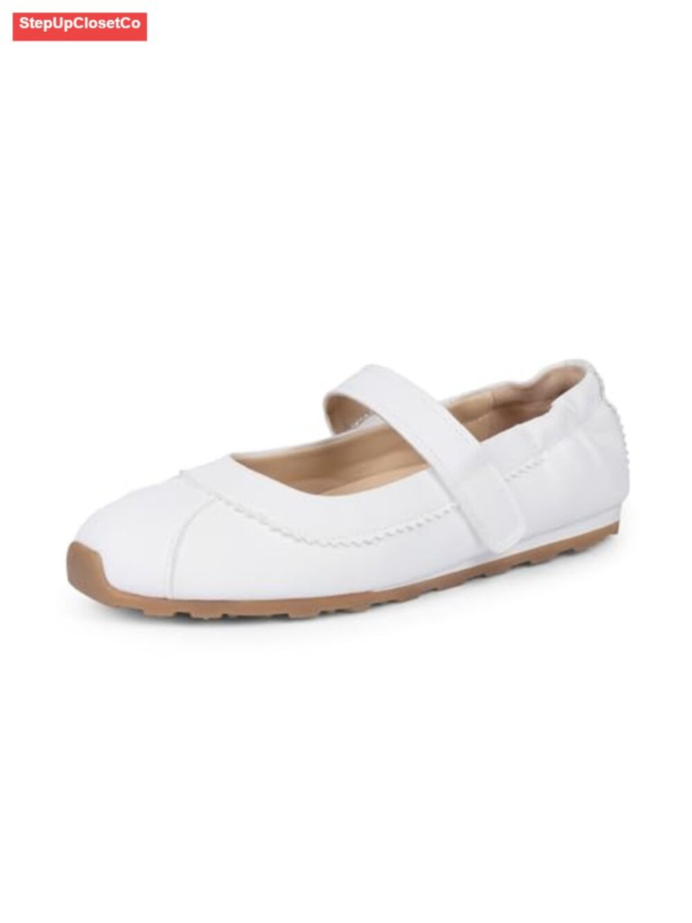 Mary Jane Ballet Sneakers Women Flat Dressy Casual Walking Shoes Adjustable